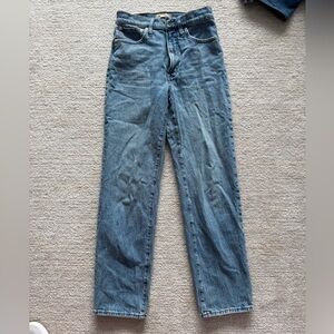 Madewell perfect vintage straight Jeans